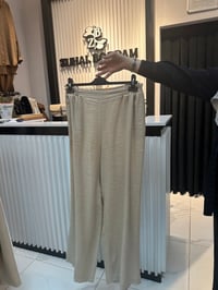 Tencel Taş detaylı Tunik & Pantolon Takım
