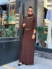 THEERELİGHT SEUL ÜÇLÜ TRİKO TAKIM KAHVE