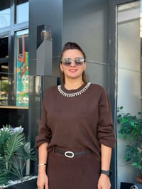 THEERELİGHT SEUL ÜÇLÜ TRİKO TAKIM KAHVE