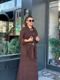 THEERELİGHT SEUL ÜÇLÜ TRİKO TAKIM KAHVE