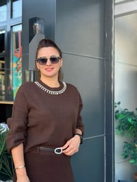 THEERELİGHT SEUL ÜÇLÜ TRİKO TAKIM KAHVE