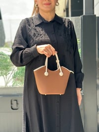 Üçgen Boyutlu Çanta Camel