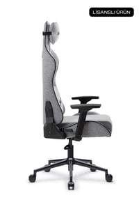 Fanchair x Beşiktaş Goal Gri Kumaş Lisanslı Oyuncu Koltuğu