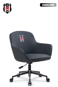 Fanchair x Beşiktaş Icon Gri Çalışma Koltuğu