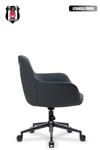 Fanchair x Beşiktaş Icon Gri Çalışma Koltuğu