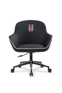 Fanchair x Beşiktaş Icon Siyah Çalışma Koltuğu
