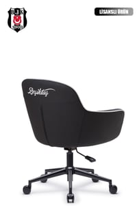 Fanchair x Beşiktaş Icon Siyah Çalışma Koltuğu