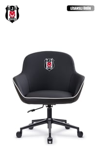 Fanchair x Beşiktaş Icon Siyah Çalışma Koltuğu