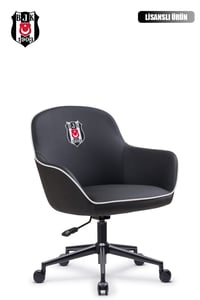 Fanchair x Beşiktaş Icon Siyah Çalışma Koltuğu