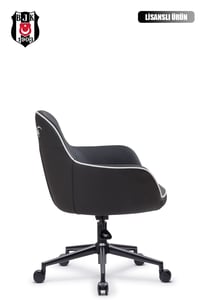Fanchair x Beşiktaş Icon Siyah Çalışma Koltuğu