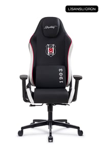 Fanchair x Beşiktaş Siyah Beyaz Lisanslı Taraftar Koltuğu