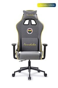 Fanchair x Fenerbahçe Goal Gri Kumaş Lisanslı Oyuncu Koltuğu