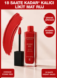 A'Grace Iconic Red Matte Lipstick 6 ml