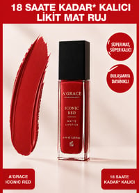 A'Grace Iconic Red Matte Lipstick 6 ml
