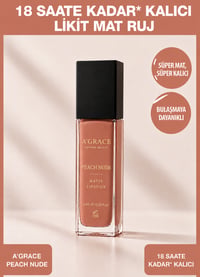A'Grace Peach Nude Matte Lipstick 6 ml