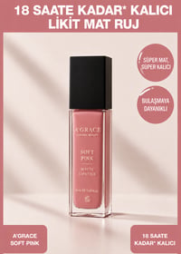 A'Grace Soft Pink Matte Lipstick 6 ml