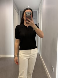 Polo Yaka Ajurlu Triko