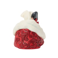 101 Dalmatians Santa Hat Lisanslı Figür Biblo Enesco Orijinal Lisanslı Koleksiyon Ürünü