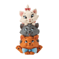 Aristocats Stacked Lisanslı Figür Biblo Enesco Orijinal Lisanslı Koleksiyon Ürünü