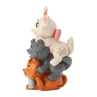 Aristocats Stacked Lisanslı Figür Biblo Enesco Orijinal Lisanslı Koleksiyon Ürünü