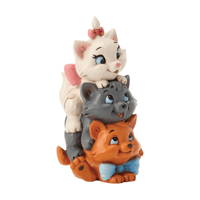 Aristocats Stacked Lisanslı Figür Biblo Enesco Orijinal Lisanslı Koleksiyon Ürünü