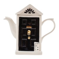 Ceramic Inspirations Downing Street Door Büyük Boy Seramik Teapot