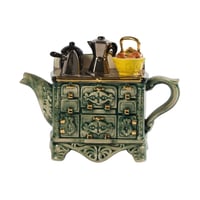Ceramic Inspirations Fransız Sobası 3000 Limitli Büyük Seramik Teapot