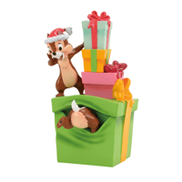 Chip & Dale Christmas Presents Lisanslı Figür Biblo Enesco Orijinal Lisanslı Koleksiyon Ürünü