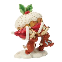 Chip & Dale Fruit Cake Lisanslı Figür Biblo Enesco Orijinal Lisanslı Koleksiyon Ürünü