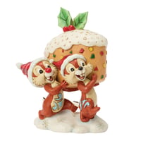 Chip & Dale Fruit Cake Lisanslı Figür Biblo Enesco Orijinal Lisanslı Koleksiyon Ürünü