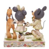 Disney Bahar Mickey Minnie Pluto Dekoratif Figür Biblo