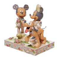 Disney Bahar Mickey Minnie Pluto Dekoratif Figür Biblo