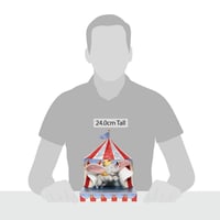 Disney Big Top Üzerinde Dumbo Figür Biblo