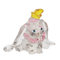 Disney Dumbo Facets Şeffaf Reçine Figür Biblo