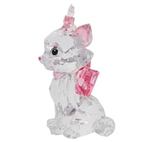 Disney Marie Facets Şeffaf Reçine Figür Biblo