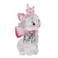 Disney Marie Facets Şeffaf Reçine Figür Biblo