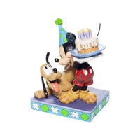 Disney Mutlu Yıllar, Dostum! Plüto ve Mickey Mouse Figür Biblo