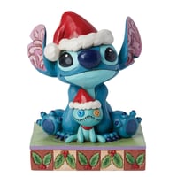 Disney Noel Baba Stitch Scrum Figürü