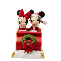 Disney Noel Mickey ve Minnie Mouse Figürü