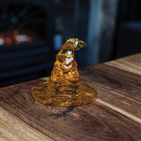 Harry Potter Facets Sorting Hat Şeffaf Reçine Figür Biblo