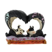 Looney Tunes Hello, Cherie Pepe Le Pew  Penelope Dekoratif Figür Biblo