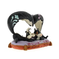 Looney Tunes Hello, Cherie Pepe Le Pew  Penelope Dekoratif Figür Biblo