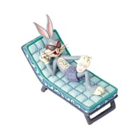 Looney Tunes Hollywood Hare Bugs Bunny Dekoratif Figür Biblo