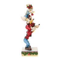 Mickey Donald & Goofy Stacked Lisanslı Figür Biblo Enesco Orijinal Lisanslı Koleksiyon Ürünü