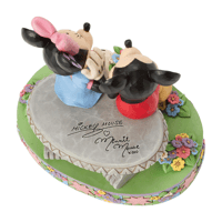 Mickey Minnie Spring Bench Lisanslı Figür Biblo Enesco Orijinal Lisanslı Koleksiyon Ürünü