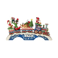 Mickey/Friends Train Led Muscl Lisanslı Figür Biblo Enesco Orijinal Lisanslı Koleksiyon Ürünü