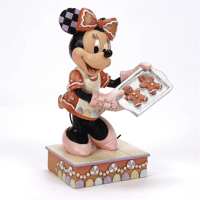 Minnie W/Gingerbread Cookies Lisanslı Figür Biblo Enesco Orijinal Lisanslı Koleksiyon Ürünü