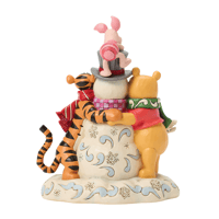 Pooh & Friend Snowman Lisanslı Figür Biblo Enesco Orijinal Lisanslı Koleksiyon Ürünü