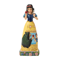 Snow White Apple W/Dress Scene Lisanslı Figür Biblo Enesco Orijinal Lisanslı Koleksiyon Ürünü