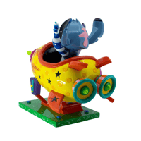 Stitch Rocket Ship Figurine Lisanslı Figür Biblo Enesco Orijinal Lisanslı Koleksiyon Ürünü